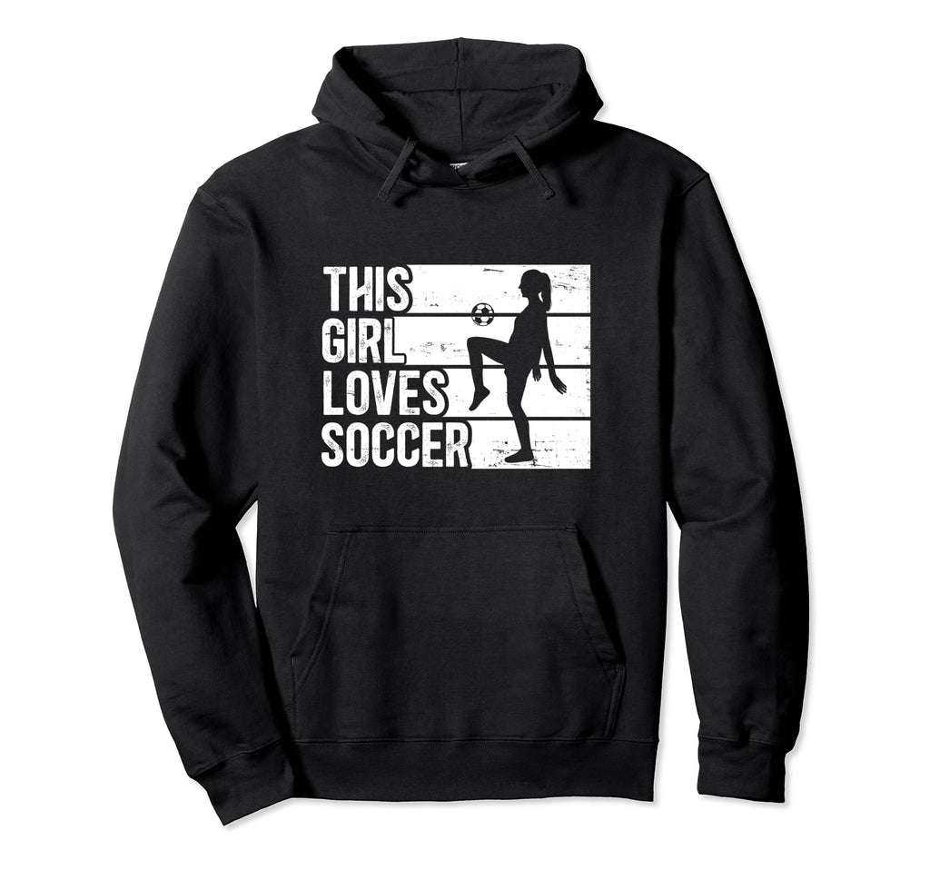 Funny Sport This Loves Soccer Hoodie - Unique Graphic for Adults - T-Shirt, Sweatshirt, Hoodie
