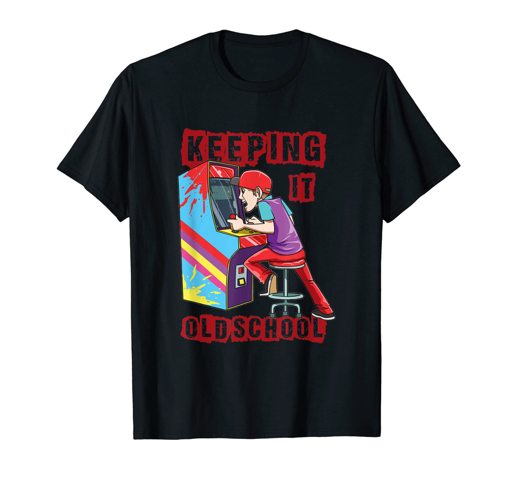Arcade Game Machine Gaming 80S T-Shirt - Aesthetic Graphic Unisex - T-Shirt, Sweatshirt, Hoodie