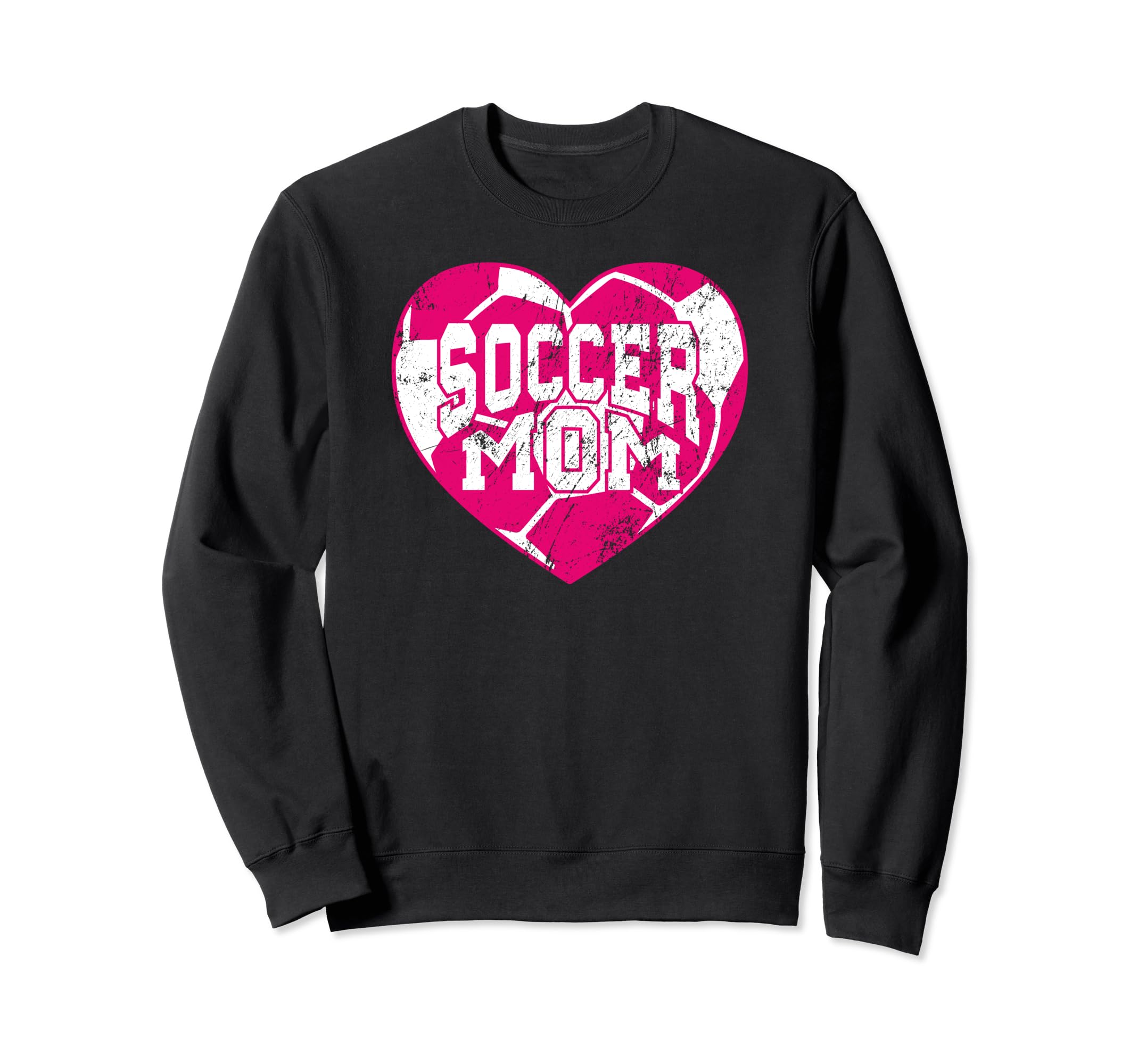 Soccer Mom Heart Teens Sweatshirt - Minimalist Print Unisex - T-Shirt, Sweatshirt, Hoodie