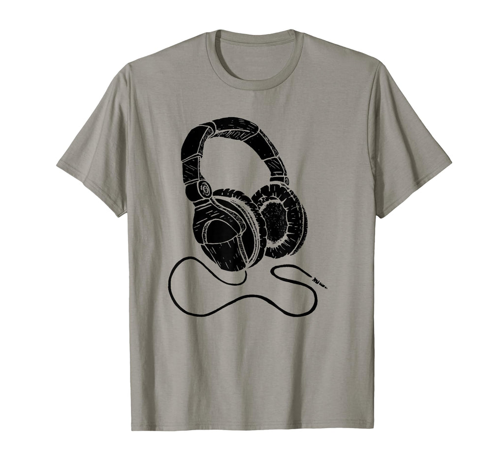 Hip Hop Over Ear Headphones Old School T-Shirt - Streetwear Style Unisex - T-Shirt, Sweatshirt, Hoodie
