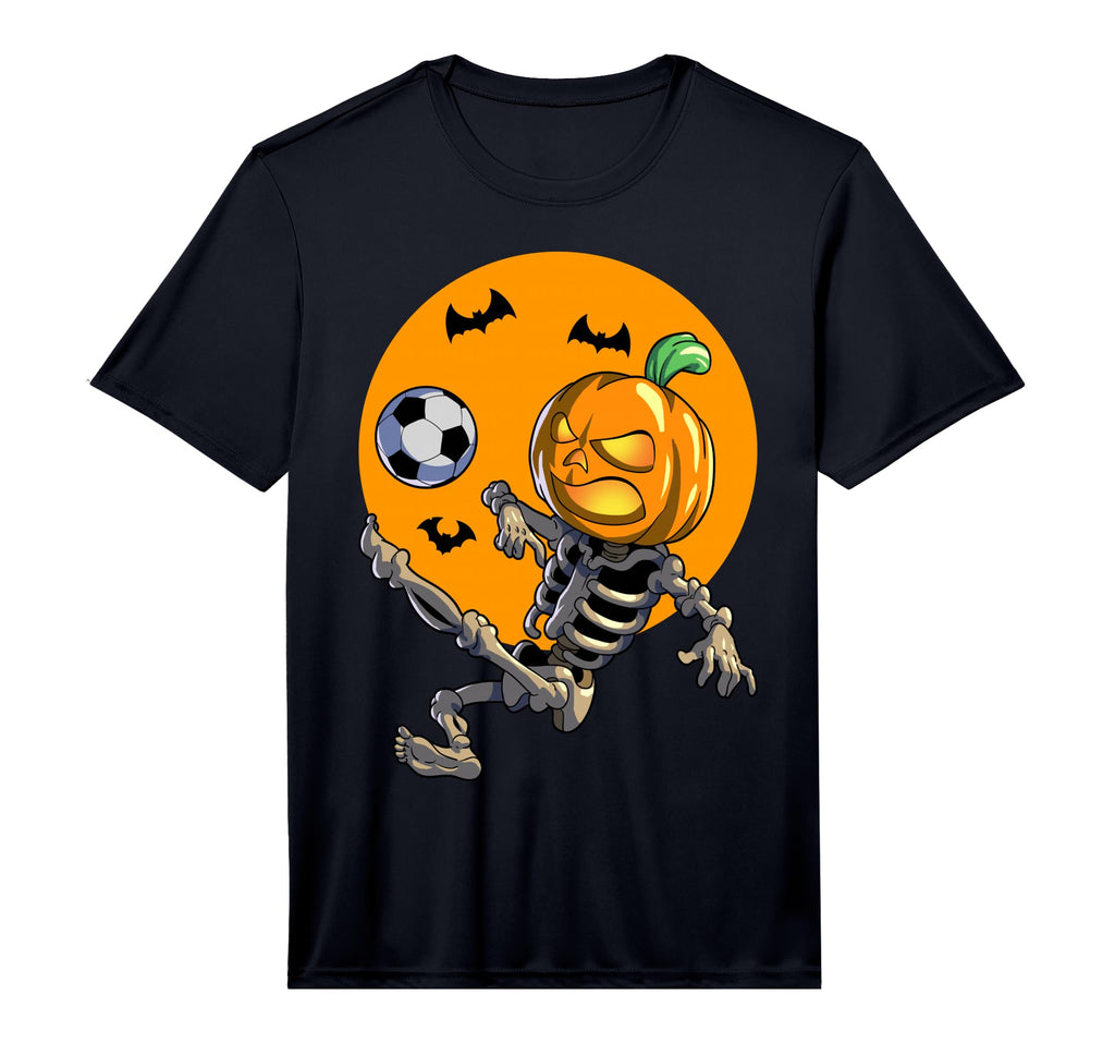 Soccer Skeleton Halloween Soccer T-Shirt - Custom Art Print Men Women - T-Shirt, Sweatshirt, Hoodie