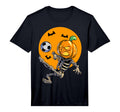 Soccer Skeleton Halloween Soccer T-Shirt - Custom Art Print Men Women - T-Shirt, Sweatshirt, Hoodie