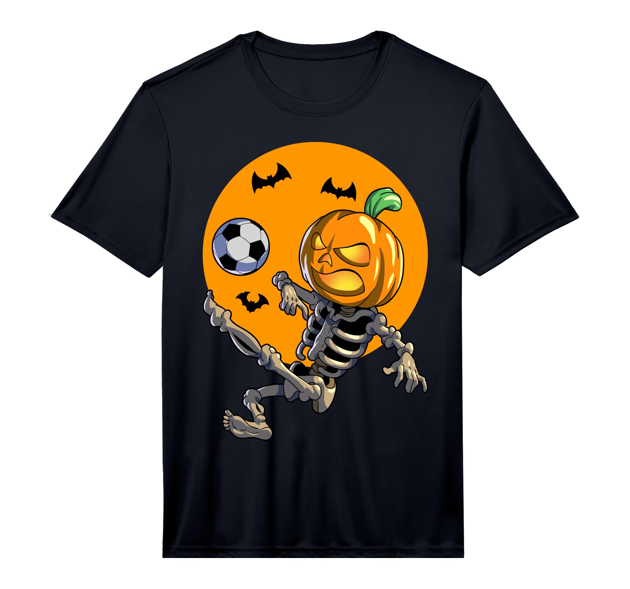 Soccer Skeleton Halloween Soccer T-Shirt - Custom Art Print Men Women - T-Shirt, Sweatshirt, Hoodie