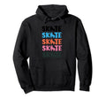 Colorful Skate Roller Derby Skating Hoodie - Minimalist Print Men Women - T-Shirt, Sweatshirt, Hoodie