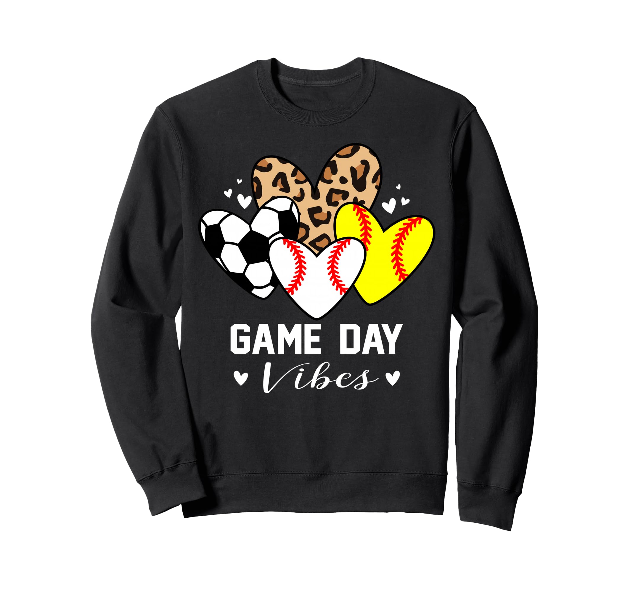 Game Day Vibes Funny Baseball Sweatshirt - Custom Art Print Unisex - T-Shirt, Sweatshirt, Hoodie