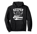 Ice Hockey Keeper Mama Ice Hockey Hoodie - Minimalist Print Unisex - T-Shirt, Sweatshirt, Hoodie