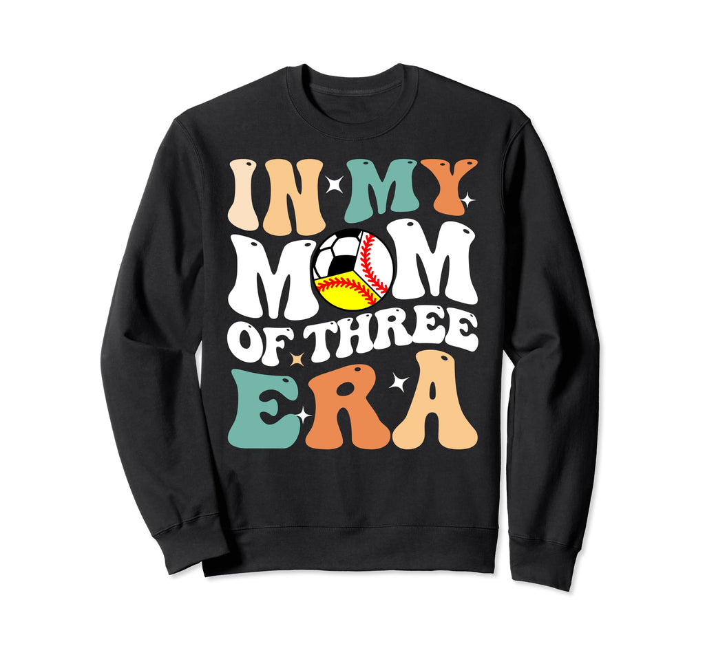 My Mom Three Era Funny Sweatshirt - Casual Everyday Wear for Adults - T-Shirt, Sweatshirt, Hoodie