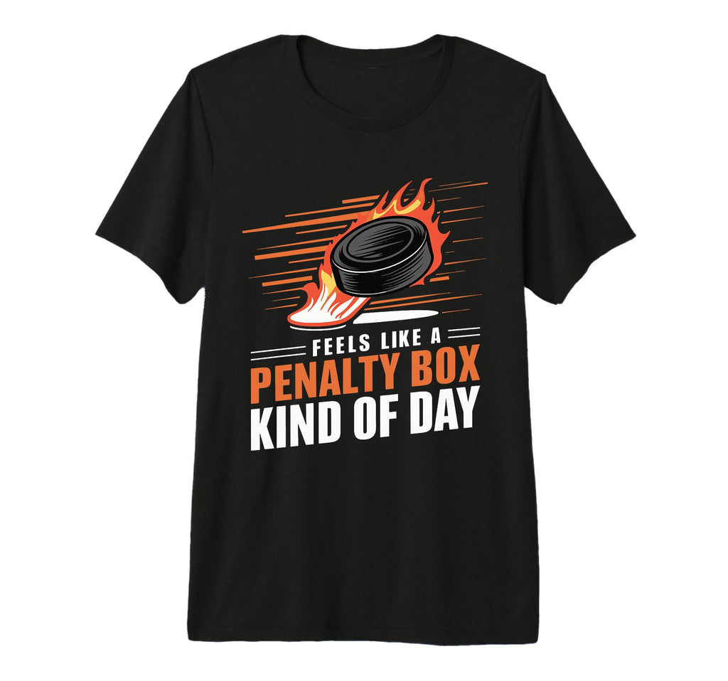Feels Like Penalty Box Kind Day Tri T-Shirt - Minimalist Print Men Women - T-Shirt, Sweatshirt, Hoodie