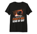 Feels Like Penalty Box Kind Day Tri T-Shirt - Minimalist Print Men Women - T-Shirt, Sweatshirt, Hoodie