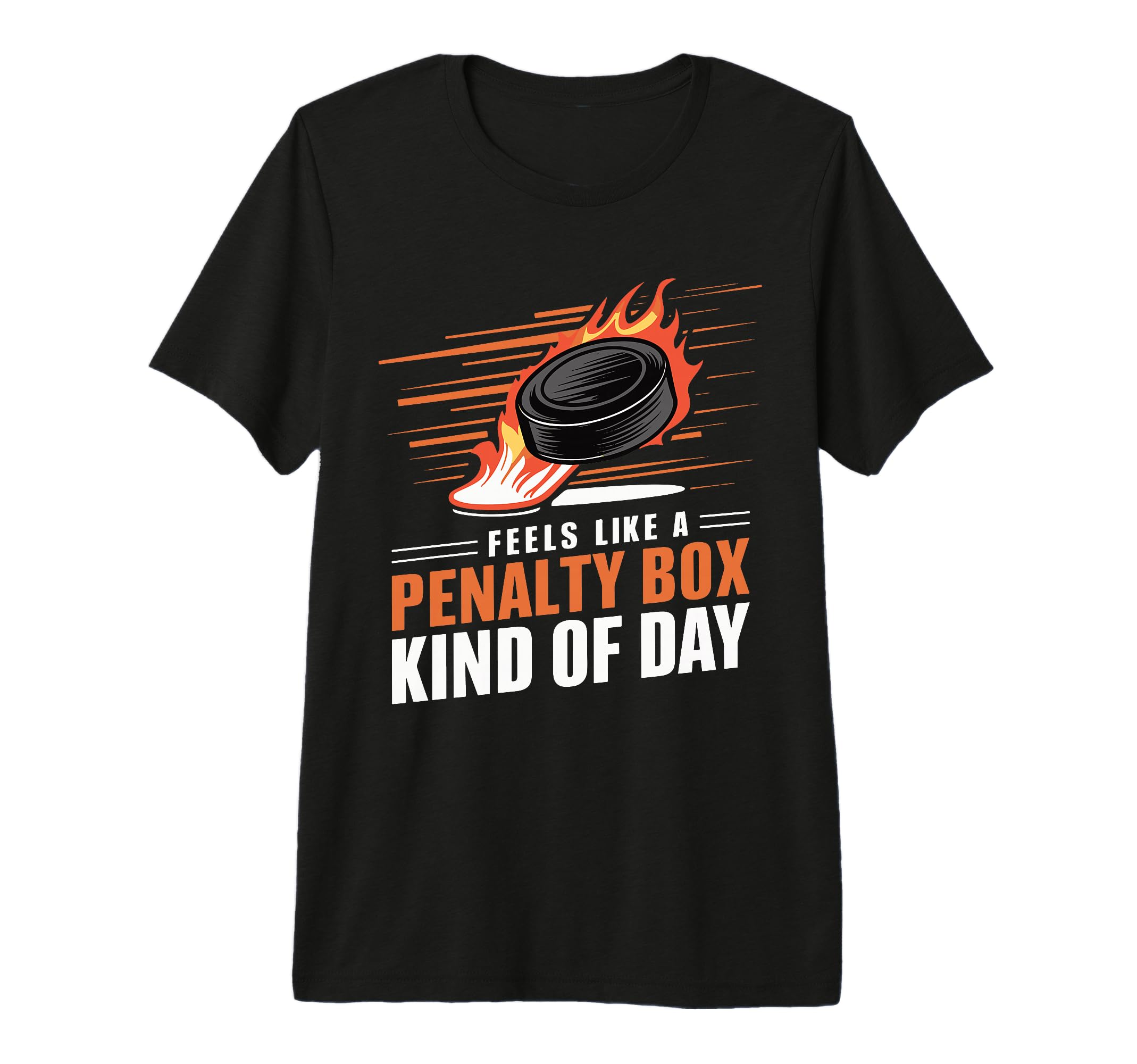 Feels Like Penalty Box Kind Day Tri T-Shirt - Minimalist Print Men Women - T-Shirt, Sweatshirt, Hoodie