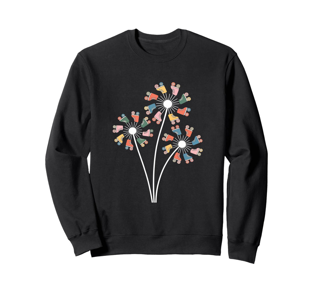 Dandelion Roller Skate Shoes Sweatshirt - Aesthetic Graphic Men Women - T-Shirt, Sweatshirt, Hoodie