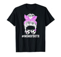 Mom Both Messy Bun Dancer Soccer Player T-Shirt - Unique Graphic Men Women - T-Shirt, Sweatshirt, Hoodie