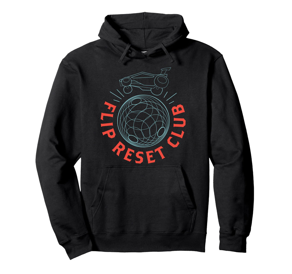 Simple Rocket Soccer League Flip Reset Hoodie - Novelty Apparel Men Women - T-Shirt, Sweatshirt, Hoodie