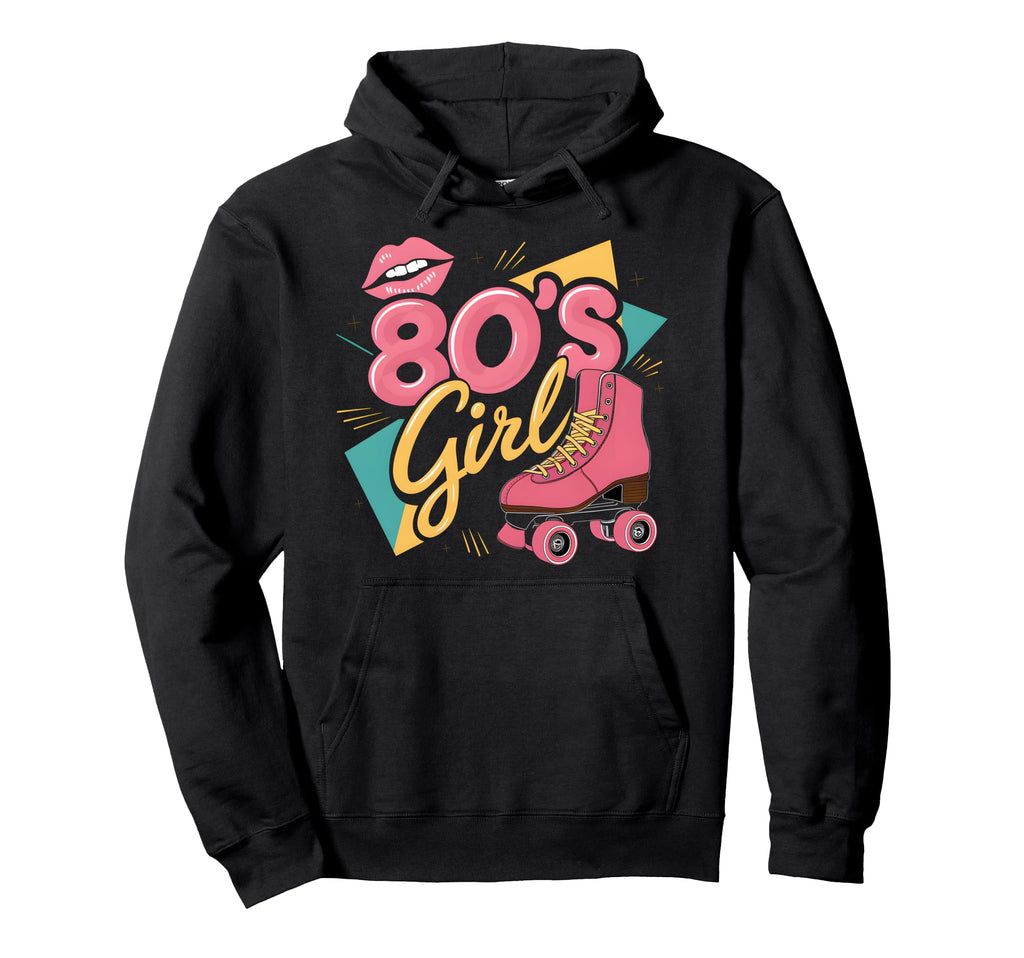 80S Roller Skate Vibes 80S Hoodie - Casual Everyday Wear Unisex - T-Shirt, Sweatshirt, Hoodie