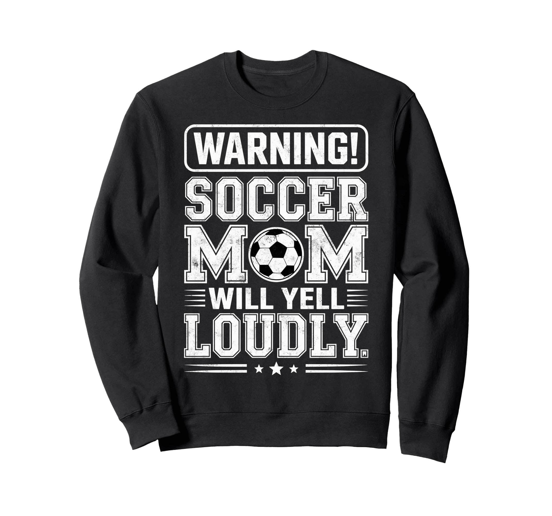 Warning Soccer Football Mom Player Sweatshirt - Custom Art Print Unisex - T-Shirt, Sweatshirt, Hoodie