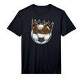 Soccer King Crown Best Player Award T-Shirt - Casual Everyday Wear Unisex - T-Shirt, Sweatshirt, Hoodie