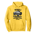 Denali National Park Souvenir Alaska Hoodie - Custom Art Print for Adults - T-Shirt, Sweatshirt, Hoodie