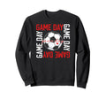 Game Day Soccer Heart Soccer Game Sweatshirt - Minimalist Print Men Women - T-Shirt, Sweatshirt, Hoodie