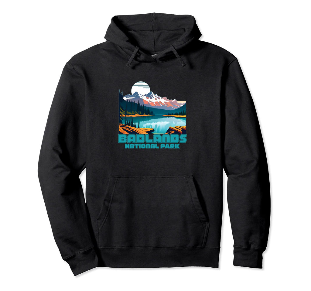 Badlands National Park Souvenir Hoodie - Unique Graphic Unisex - T-Shirt, Sweatshirt, Hoodie