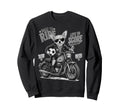 Chihuahua Motorbike Love Footbal Sweatshirt - Novelty Apparel for Adults - T-Shirt, Sweatshirt, Hoodie