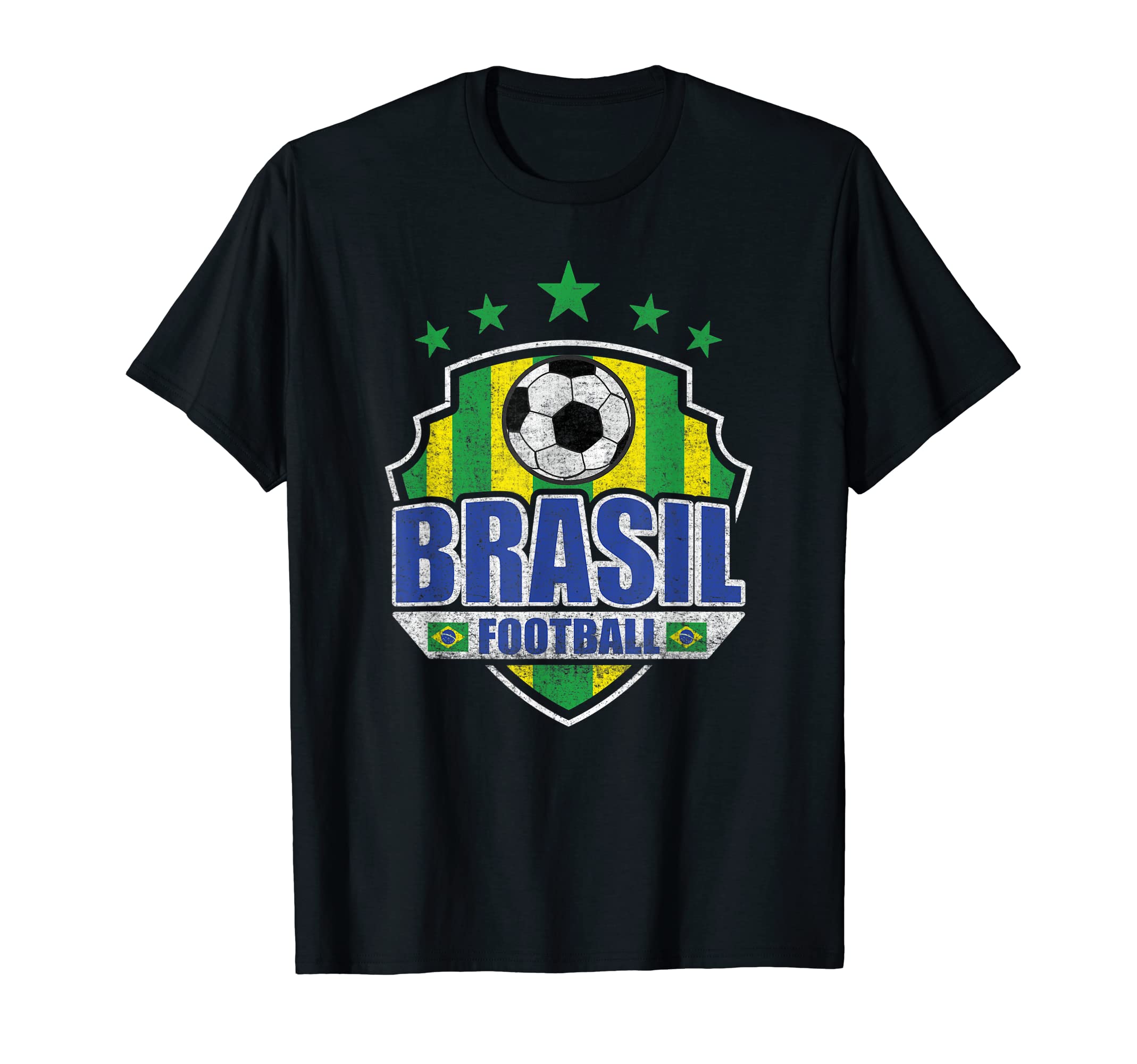 Brasil Brazilian Flag Soccer Football T-Shirt - Graphic Print Unisex - T-Shirt, Sweatshirt, Hoodie