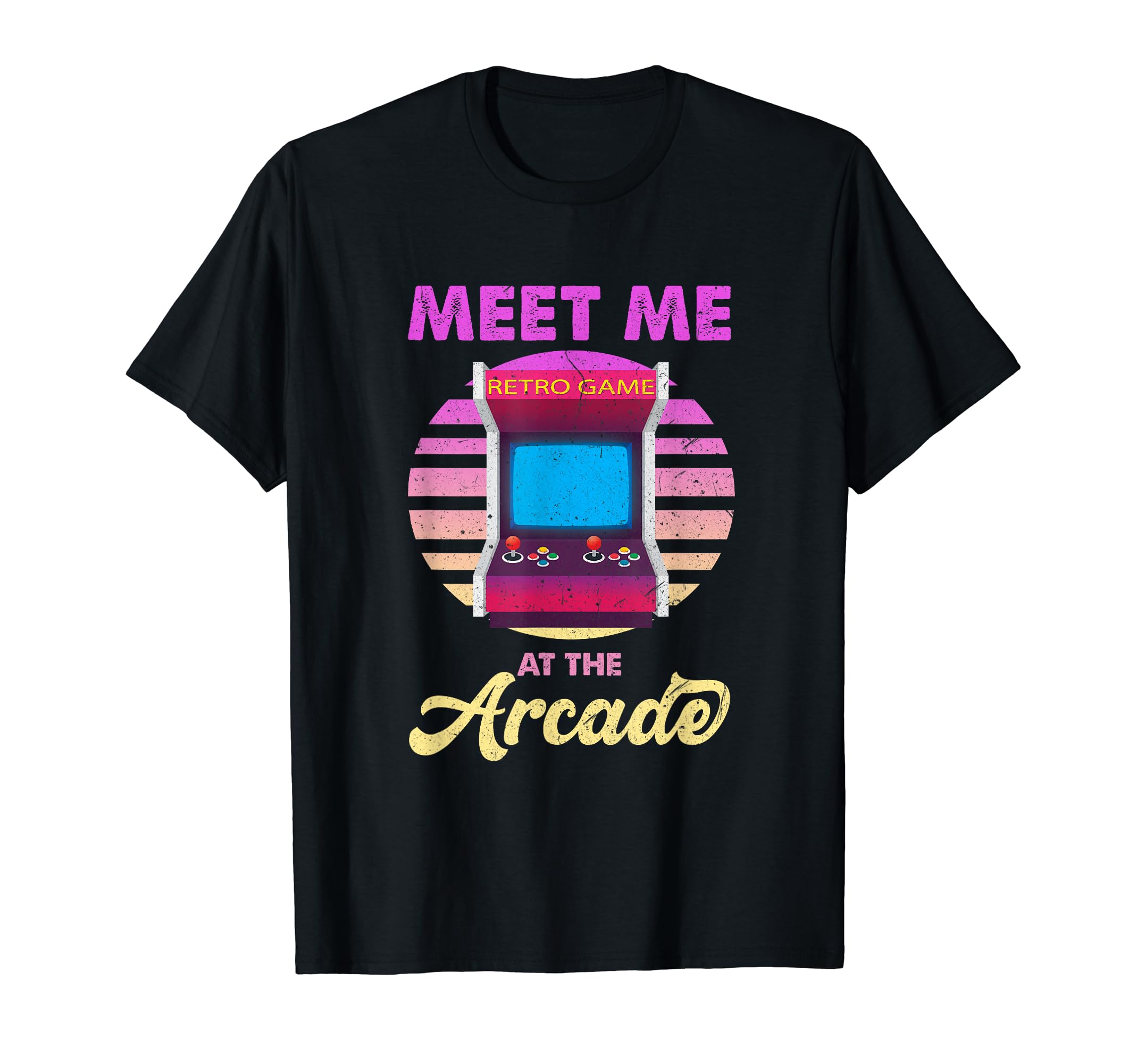 Meet Me Arcade Insert Coins Game T-Shirt - Fun Novelty Design Men Women - T-Shirt, Sweatshirt, Hoodie