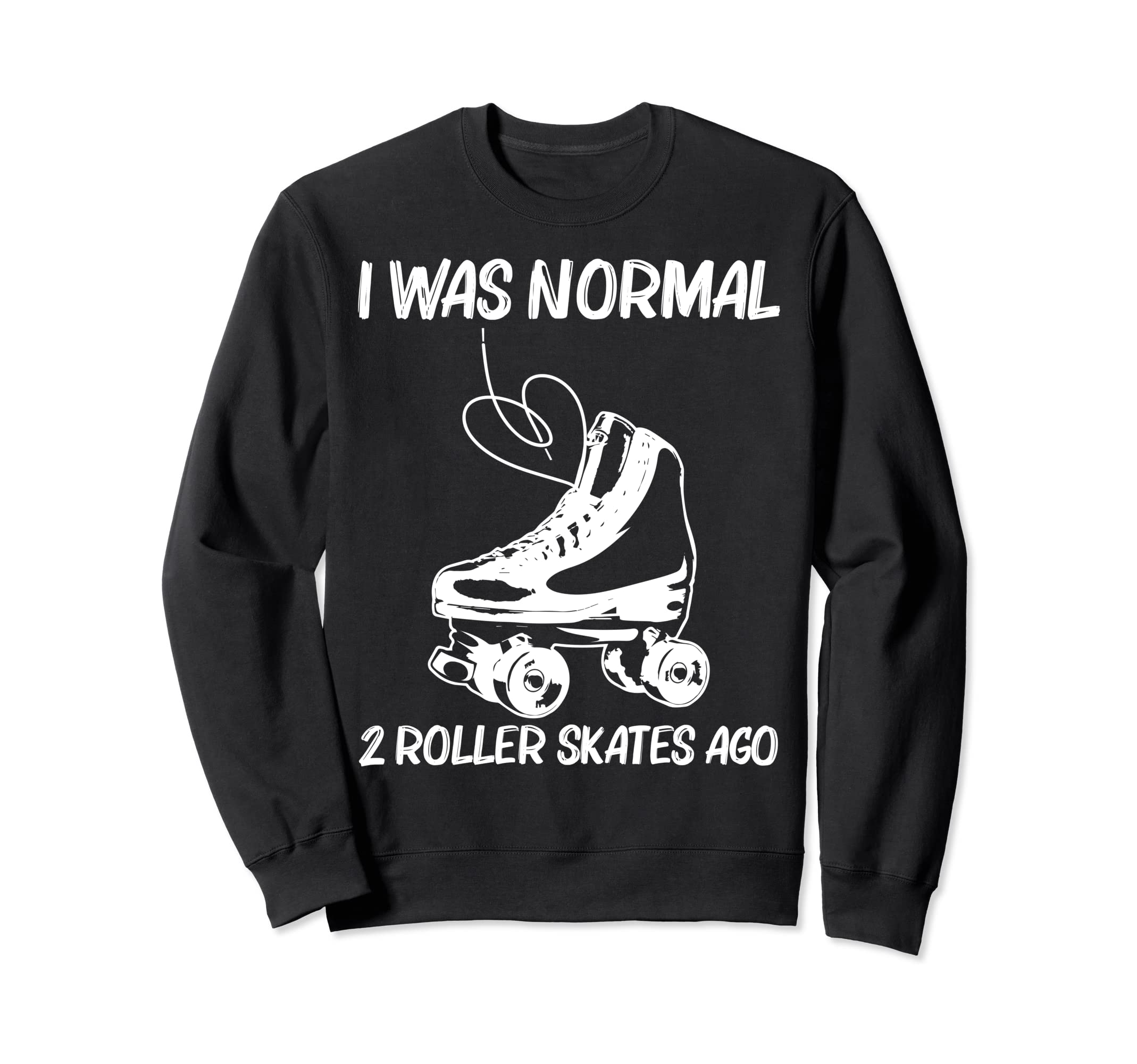 Roller Skating Disco Derby Skates Sweatshirt - Graphic Print for Adults - T-Shirt, Sweatshirt, Hoodie