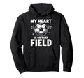 My Heart Is That Field Soccer Season Player Hoodie - Unique Graphic Unisex - T-Shirt, Sweatshirt, Hoodie