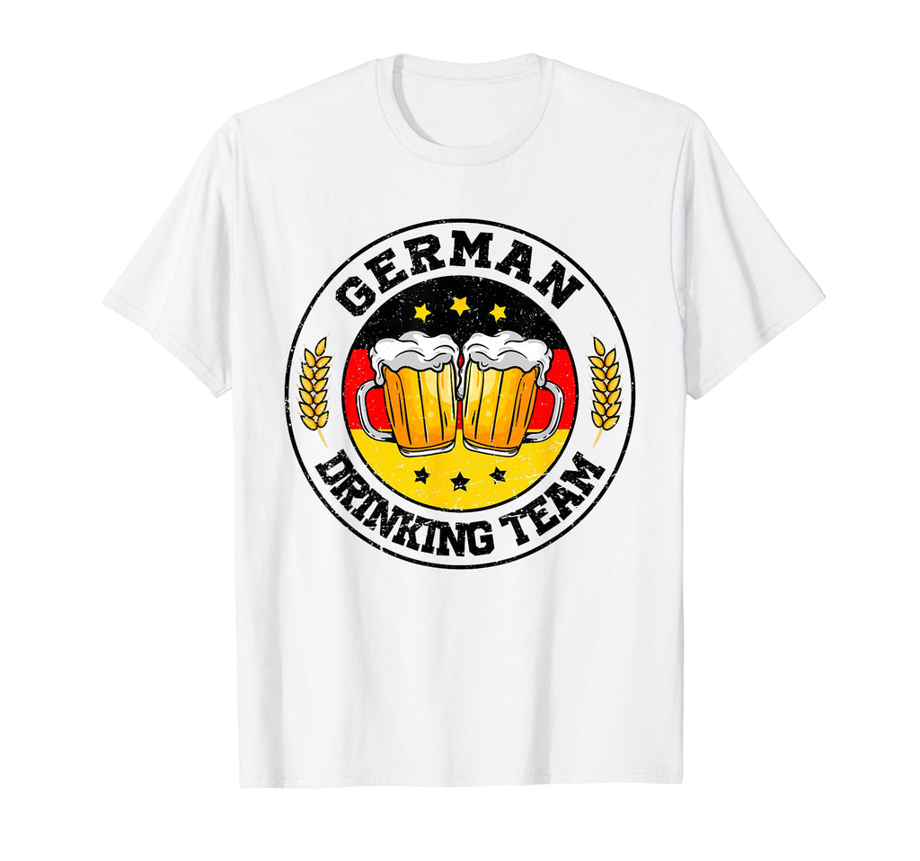 German Drinking Team Germany Flag T-Shirt - Aesthetic Graphic Men Women - T-Shirt, Sweatshirt, Hoodie