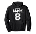 Number 8 Custom Proud Soccer Hoodie - Casual Everyday Wear Men Women - T-Shirt, Sweatshirt, Hoodie