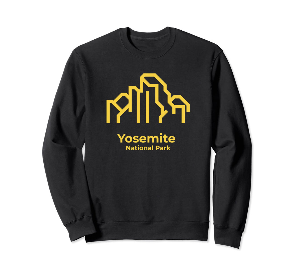 Yosemite National Park California Sweatshirt - Unique Graphic Unisex - T-Shirt, Sweatshirt, Hoodie