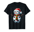Funny Soccer Snowman Soccer Player Santa T-Shirt - Graphic Print Men Women - T-Shirt, Sweatshirt, Hoodie