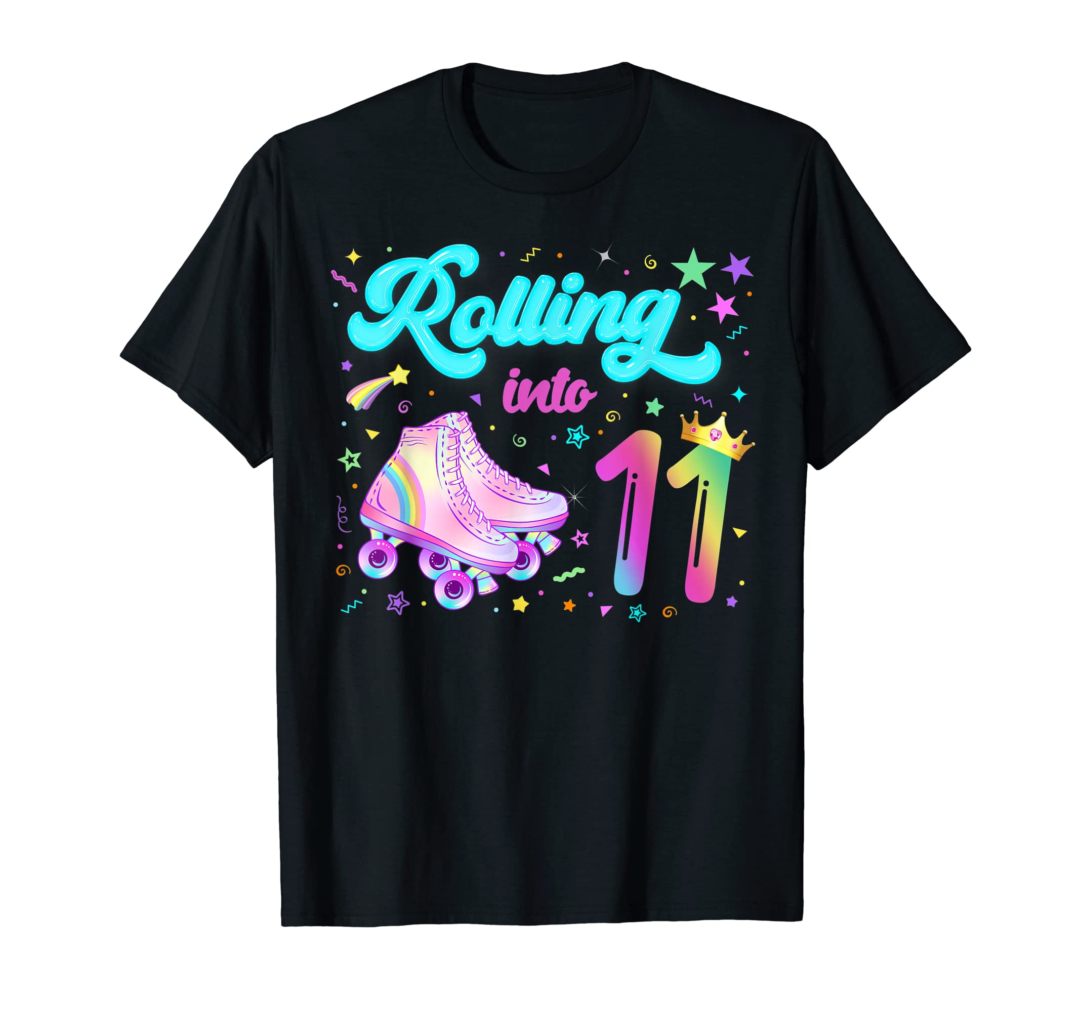 Roller Skate Birthday 80S 90S Party T-Shirt - Minimalist Print Men Women - T-Shirt, Sweatshirt, Hoodie