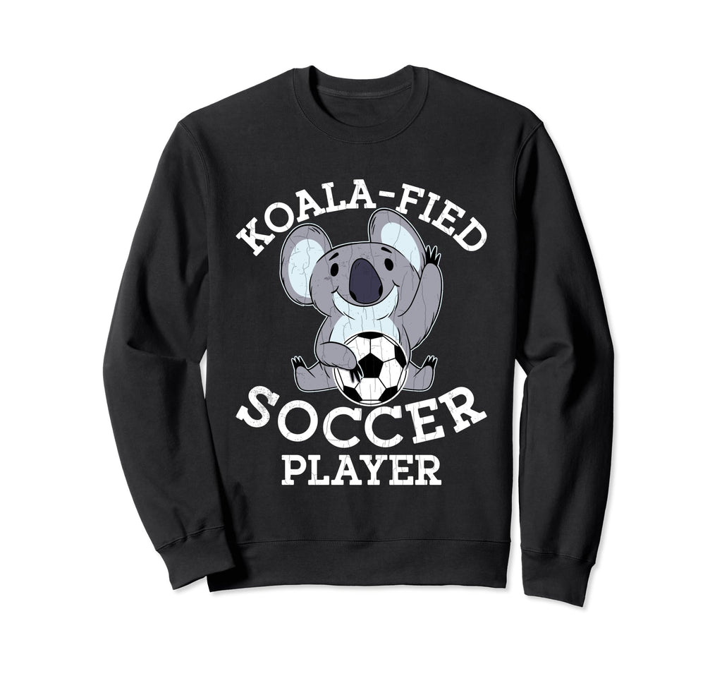 Koala Fied Soccer Player Sweatshirt - Casual Everyday Wear for Adults - T-Shirt, Sweatshirt, Hoodie