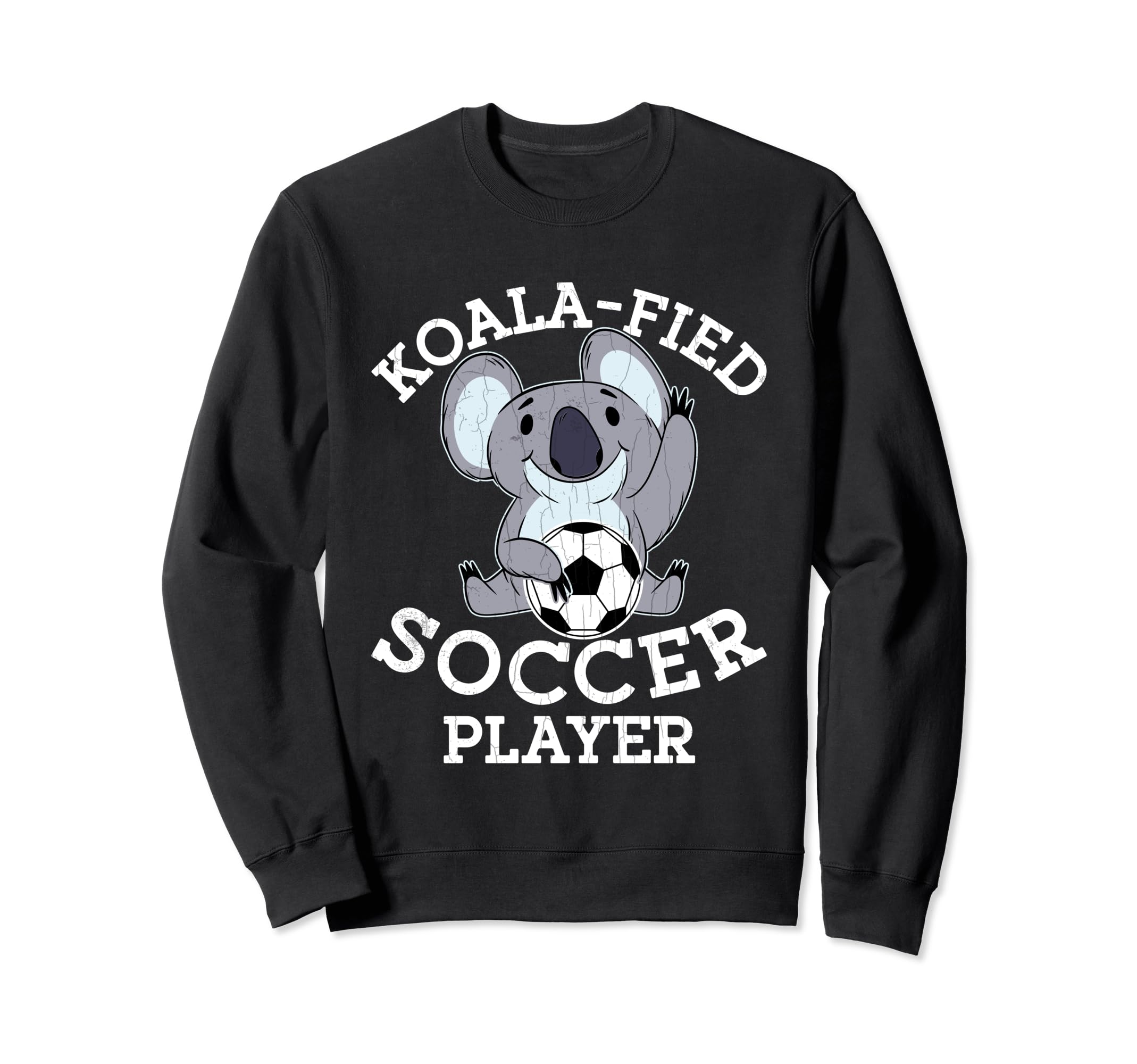 Koala Fied Soccer Player Sweatshirt - Casual Everyday Wear for Adults - T-Shirt, Sweatshirt, Hoodie