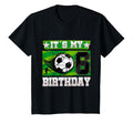 Soccer Birthday Party 6Th Birthday 6 T-Shirt - Minimalist Print for Adults - T-Shirt, Sweatshirt, Hoodie