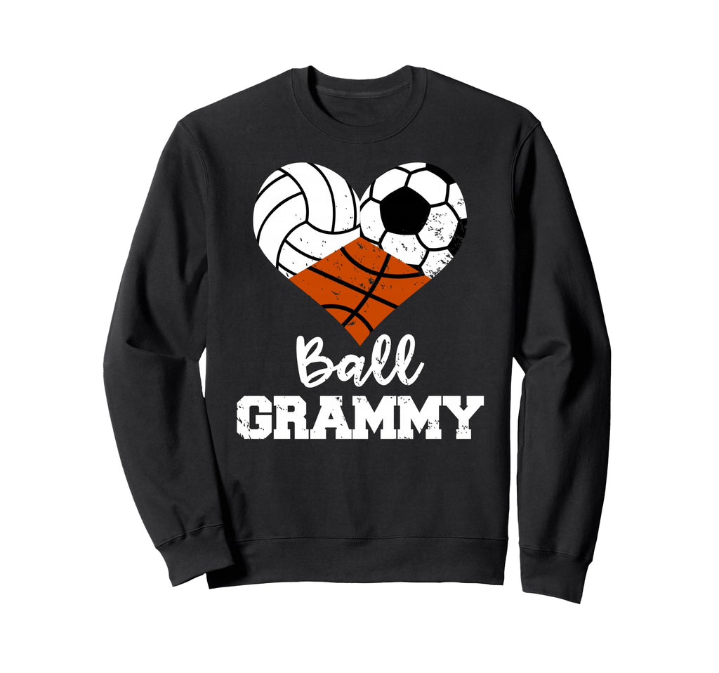 Ball Grammy Heart Funny Volleyball Sweatshirt - Custom Art Print Unisex - T-Shirt, Sweatshirt, Hoodie