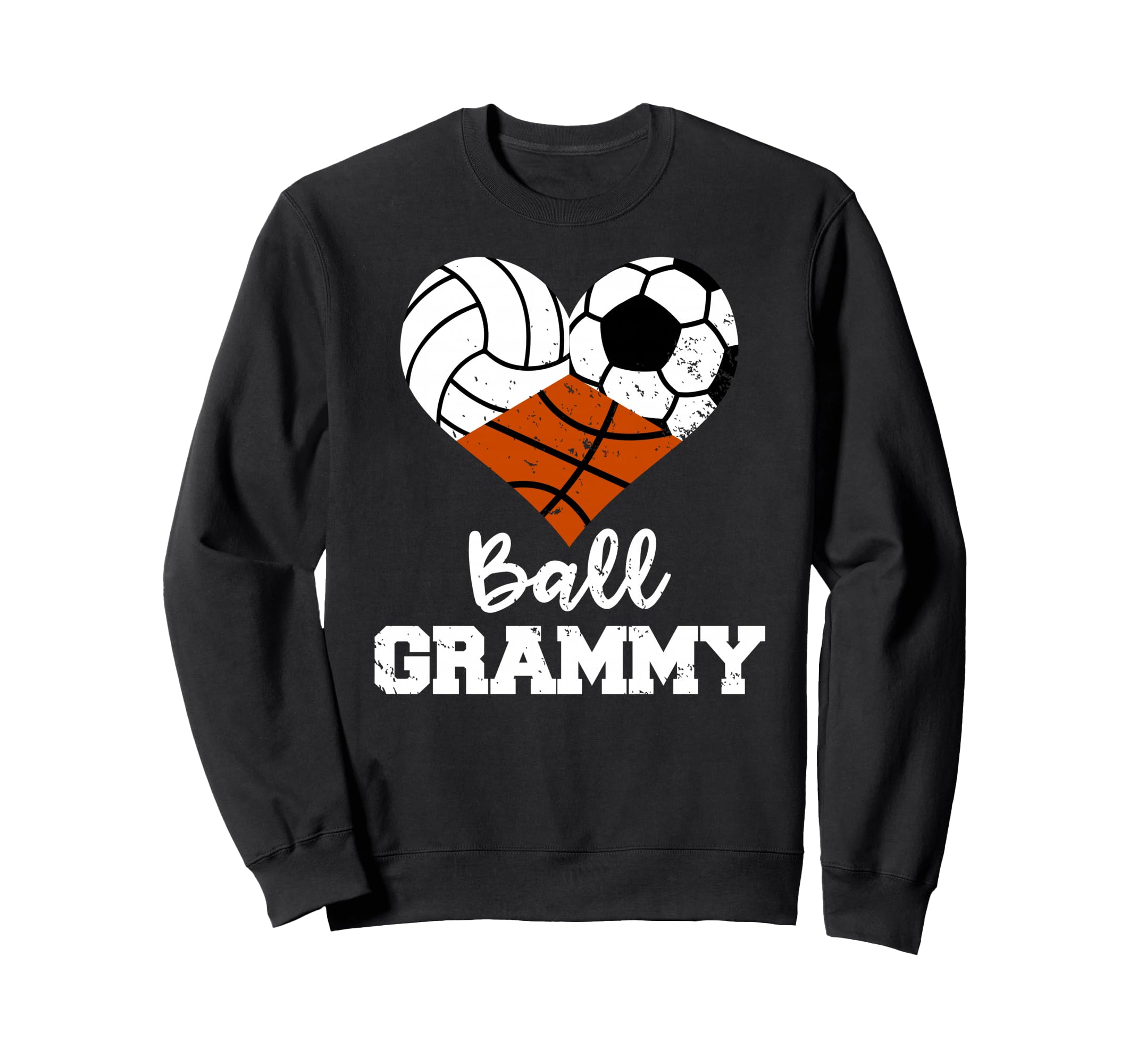 Ball Grammy Heart Funny Volleyball Sweatshirt - Custom Art Print Unisex - T-Shirt, Sweatshirt, Hoodie