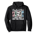 Pretty And Nice Football Lover Soccer Hoodie - Graphic Print for Adults - T-Shirt, Sweatshirt, Hoodie