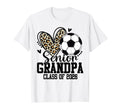 Senior Grandpa Class 2026 Soccer T-Shirt - Graphic Print for Adults - T-Shirt, Sweatshirt, Hoodie