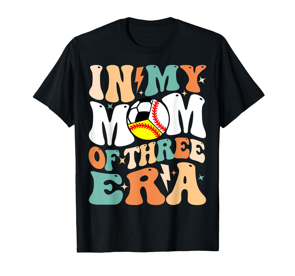 My Baseball Softball Soccer Mom Era T-Shirt - Custom Art Print Unisex - T-Shirt, Sweatshirt, Hoodie