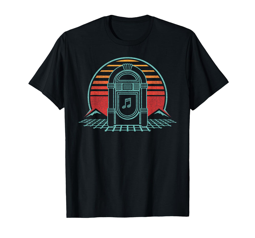 Jukebox 80S Karaoke Gift T-Shirt - Unique Graphic for Adults - T-Shirt, Sweatshirt, Hoodie