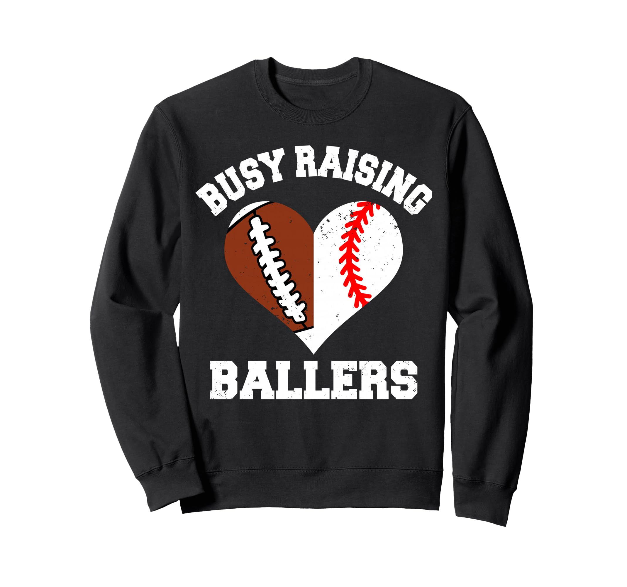 Busy Raising Ballers Football Sweatshirt - Unique Graphic Men Women - T-Shirt, Sweatshirt, Hoodie