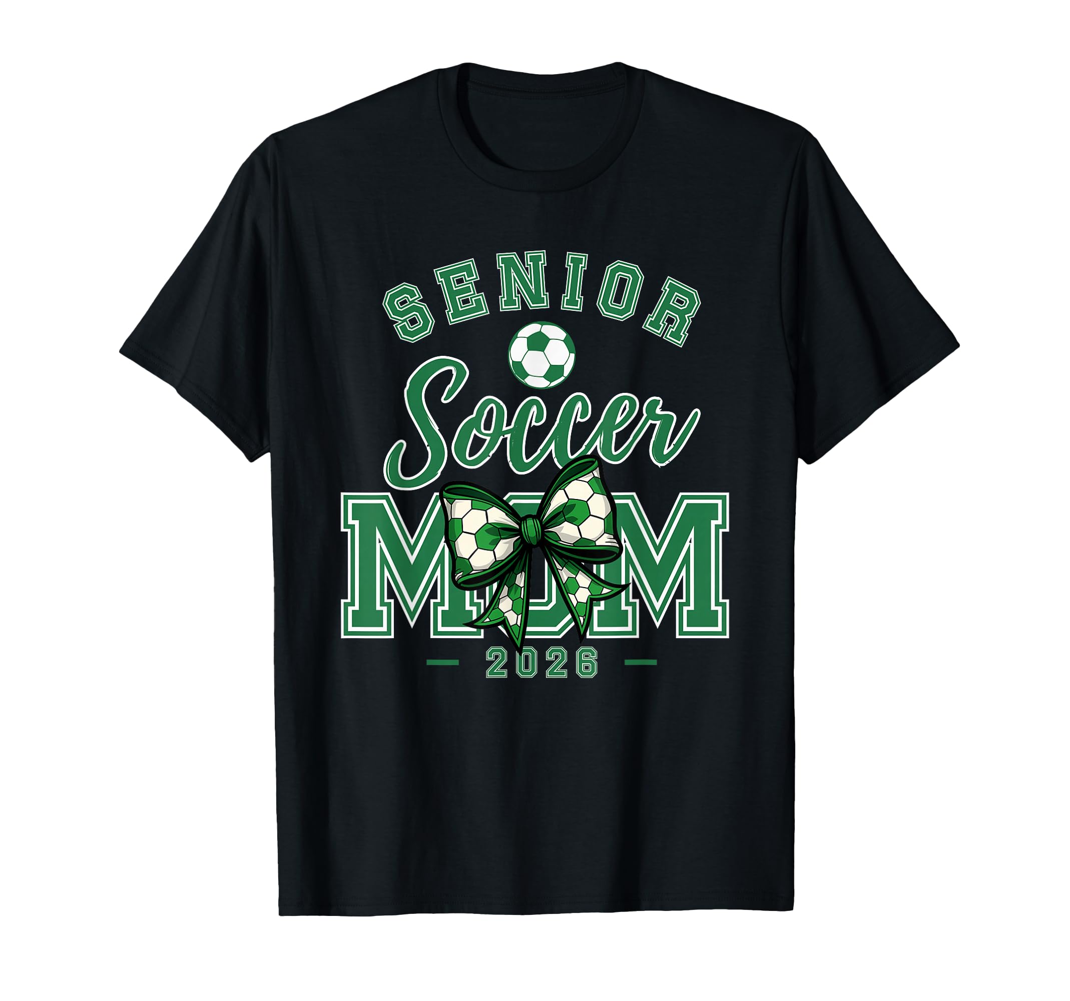 Senior Soccer Mom Class 2026 T-Shirt - Aesthetic Graphic Unisex - T-Shirt, Sweatshirt, Hoodie