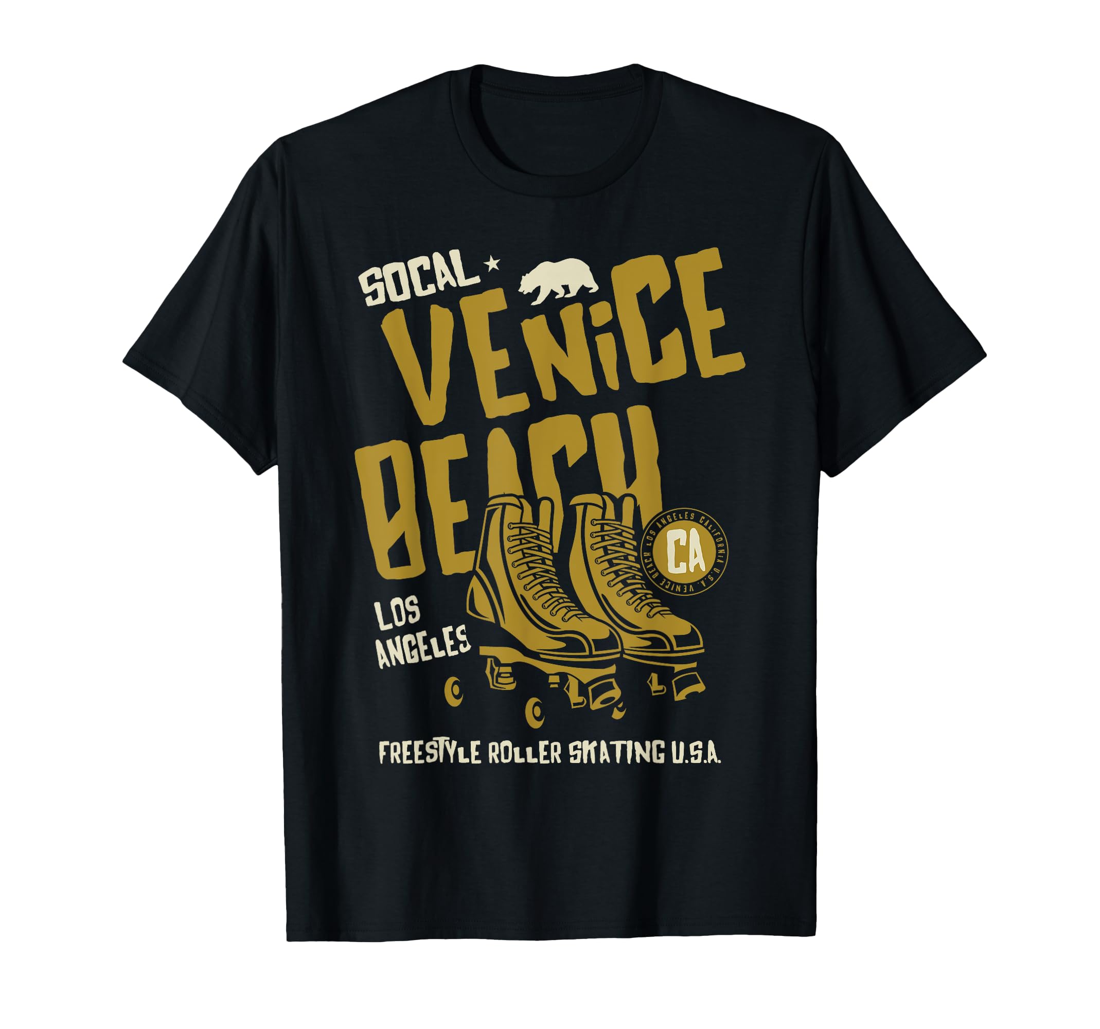 Venice Beach California Roller Skate T-Shirt - Aesthetic Graphic Men Women - T-Shirt, Sweatshirt, Hoodie