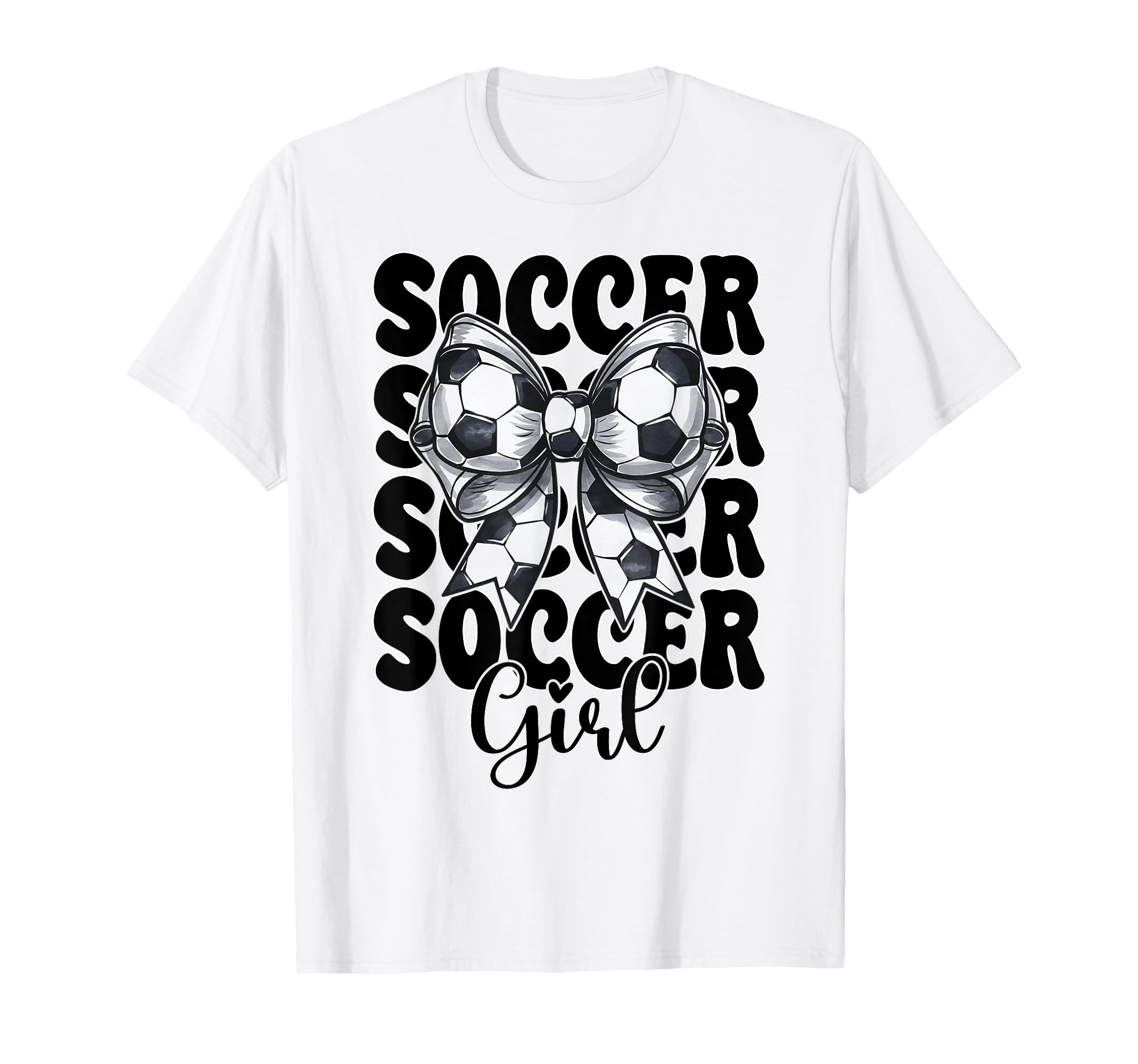 Soccer Soccer Mom Mothers Day Coquette T-Shirt - Custom Art Print Unisex - T-Shirt, Sweatshirt, Hoodie