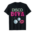 Disco Diva Ladies Disco Gold Ball T-Shirt - Aesthetic Graphic Men Women - T-Shirt, Sweatshirt, Hoodie