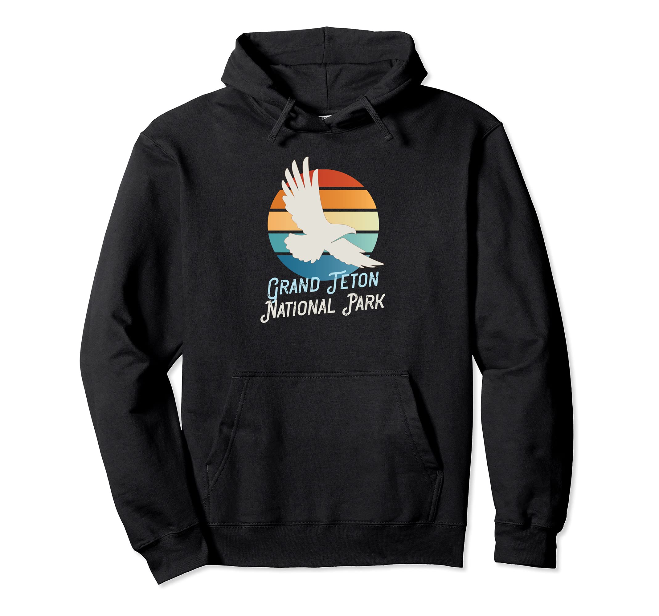 Grand Teton National Park Souvenir Hoodie - Custom Art Print Men Women - T-Shirt, Sweatshirt, Hoodie