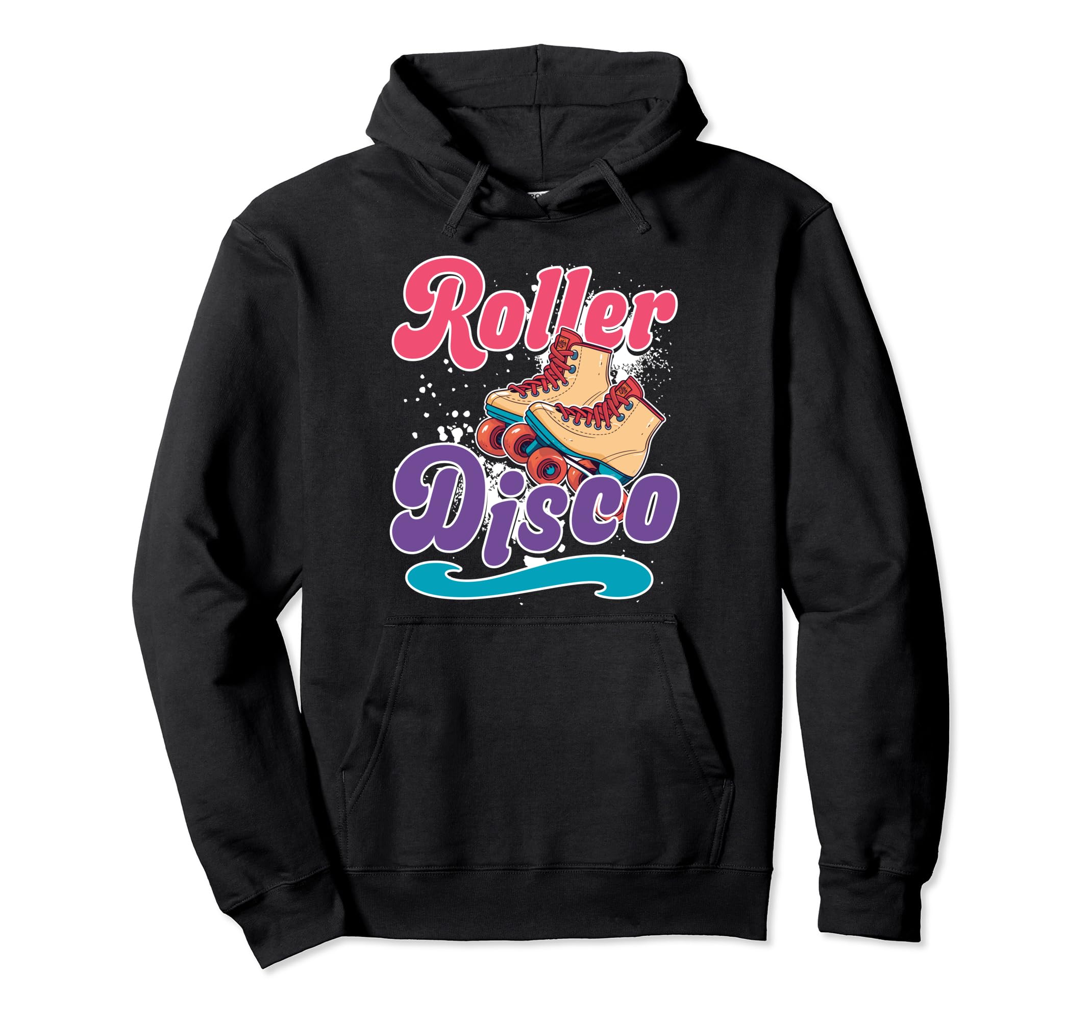 Roller Disco Skates Roller Skating Roller Hoodie - Unique Graphic Unisex - T-Shirt, Sweatshirt, Hoodie