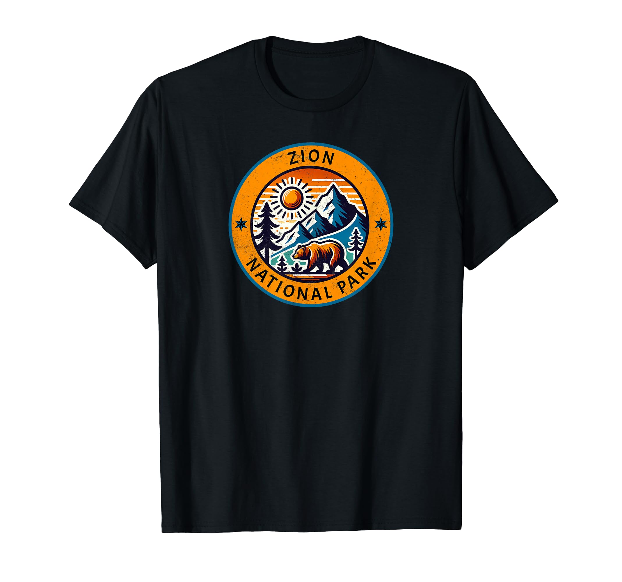 Zion National Park Outdoor Adventure T-Shirt - Minimalist Print Men Women - T-Shirt, Sweatshirt, Hoodie